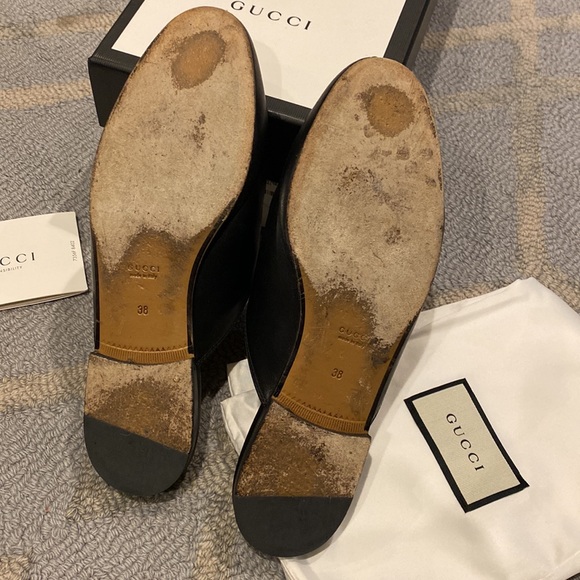 Authentic Gucci Princetown loafers 38 - Picture 6 of 9